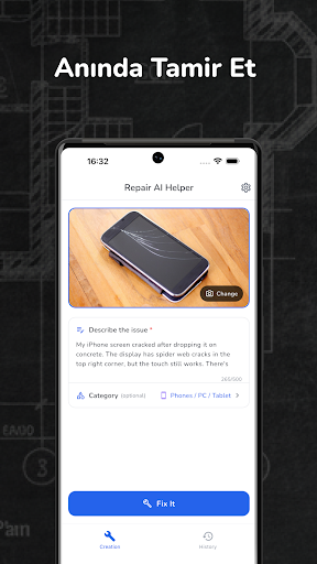 AI Tamir: RepairMate ekran görüntüsü