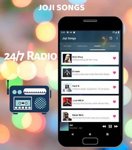 Android application Joji Radio-Toda la Mus screenshort