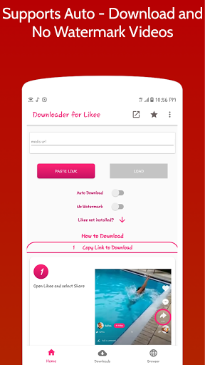 Anteprima dell'app