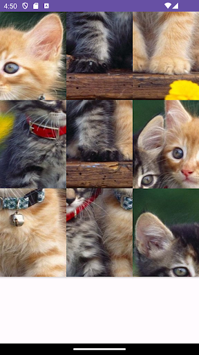 Cute Kitty Puzzle Screen 2