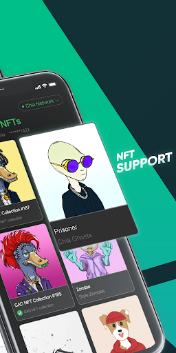 Green Wallet: Chia (XCH) Screen 2