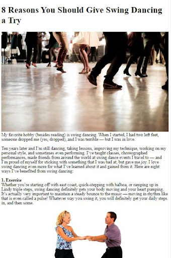 How to Swing Dance ekran görüntüsü