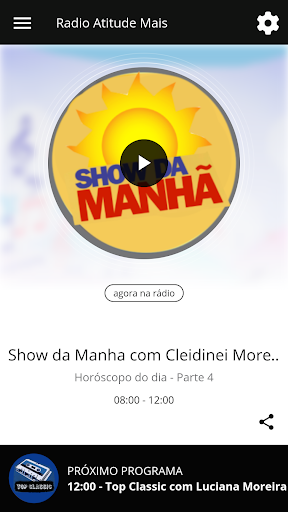 Android application Radio Atitude Mais screenshort