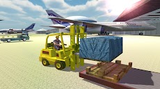 重い機械Sim 3Dを運転する空港フォークリフトのおすすめ画像1