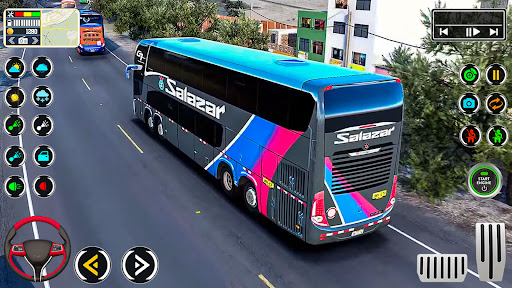 City Bus Game Highway US Bus 21