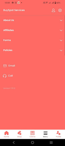 BuySpot Services Screen 3