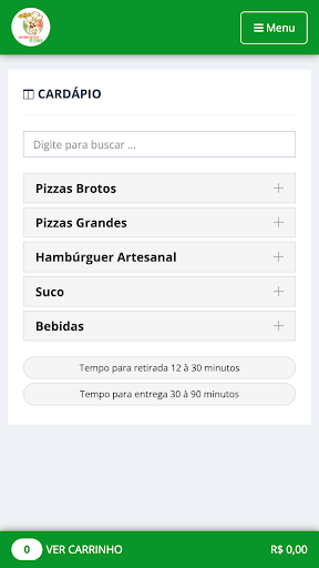 Cantinho das pizzas Rezende Screen 2