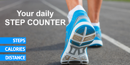 Android application Pedometer - step counter screenshort