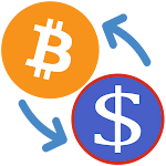 Cover Image of Download Bitcoin to US Dollar Converter  APK