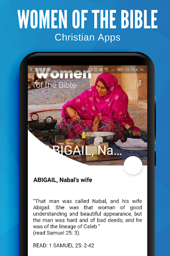 Android application Women of the Bible screenshort