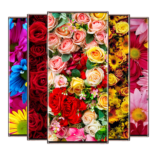Flower wallpaper logo