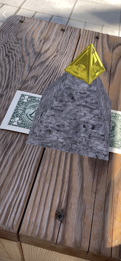 BILLS AR -Dollars, Yens 3D Screen 3