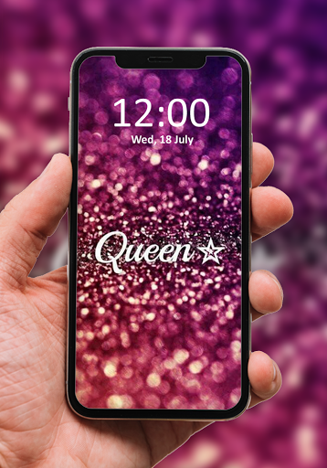 Glitter Wallpaper Background