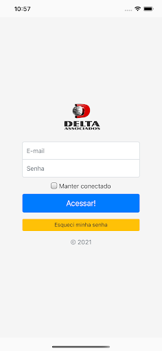 Android application Delta Associados screenshort