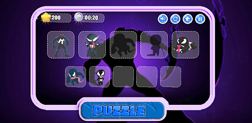 Venom Superheroes Puzzle