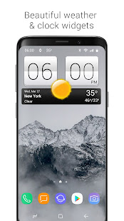 Sense V2 Flip Clock & Weather 5.98.2 Screenshots 9