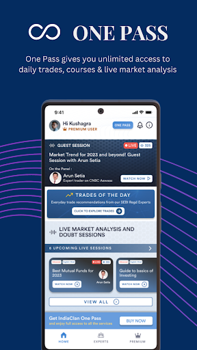 Android application IndiaClan: Stock Market Guide screenshort