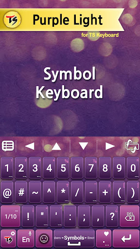 Purple Light for TS Keyboard Screen 3