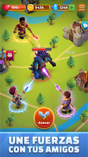 Street Conquest: Map MMO / RPG Captura de Pantalla del Juego Android 3