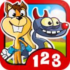 怪獸數字 完整版本： 適合孩子的數學遊戲，有數字、加法、減法、乘法表和除法。 09.02.002