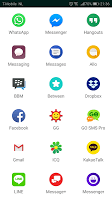 screenshot of Emojidom Animated / GIF emoticons & emoji