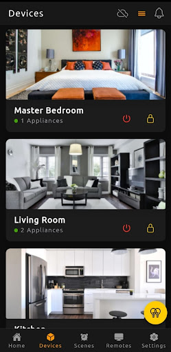 Stanjo Home Automation Screen 2