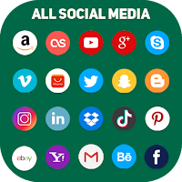 All social media apps in one app