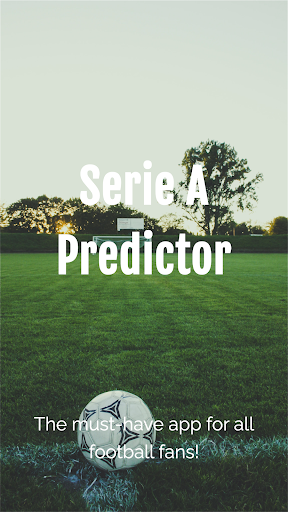 Android application Ser1e A Predictor screenshort