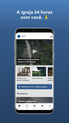 Android application Assembleia de Deus - M Norte screenshort
