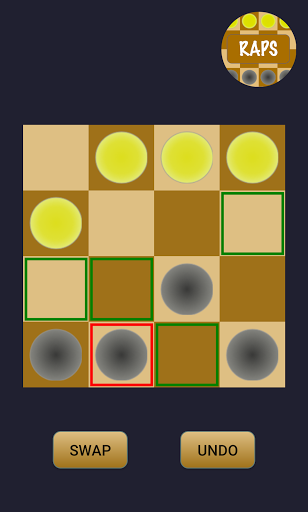 Raps - 2 player Board game Screen 3