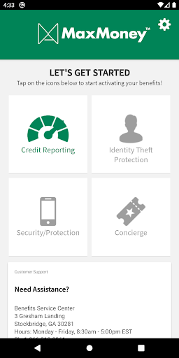 MaxMoney™ - Central Bank Screen 3