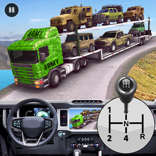 US Army Cargo Truck Transport APK Premium Pro OBB screenshots 1