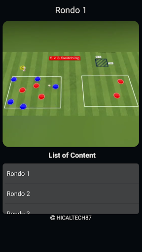 Football Rondo Drills Screen 2