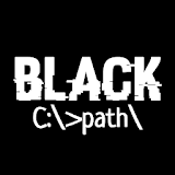 Black.path icon