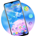 Cover Image of Télécharger Hand drawn cherry blossom them  APK