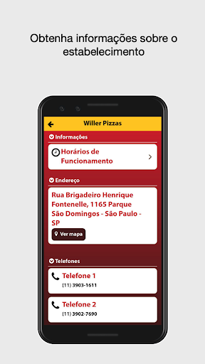 Willer Pizzas Screen 3