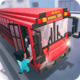 Mr. Blocky School Bus Simulator 2018 icon