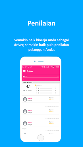 Shejek Driver Screen 2