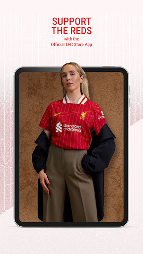 Screenshot of Official Liverpool FC Store