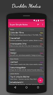 Notizbuch (Super Simple Notes) Screenshot