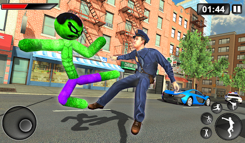 Rope Hero Crime City Gangsters  screenshots 6