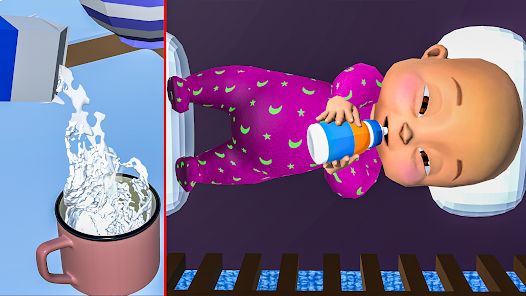 Baby in Pink Babysitters Games 1.0.0 APK + Mod (Free purchase) for Android