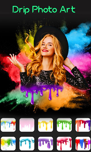 Screenshot of Neon Art Photo Lab Editor