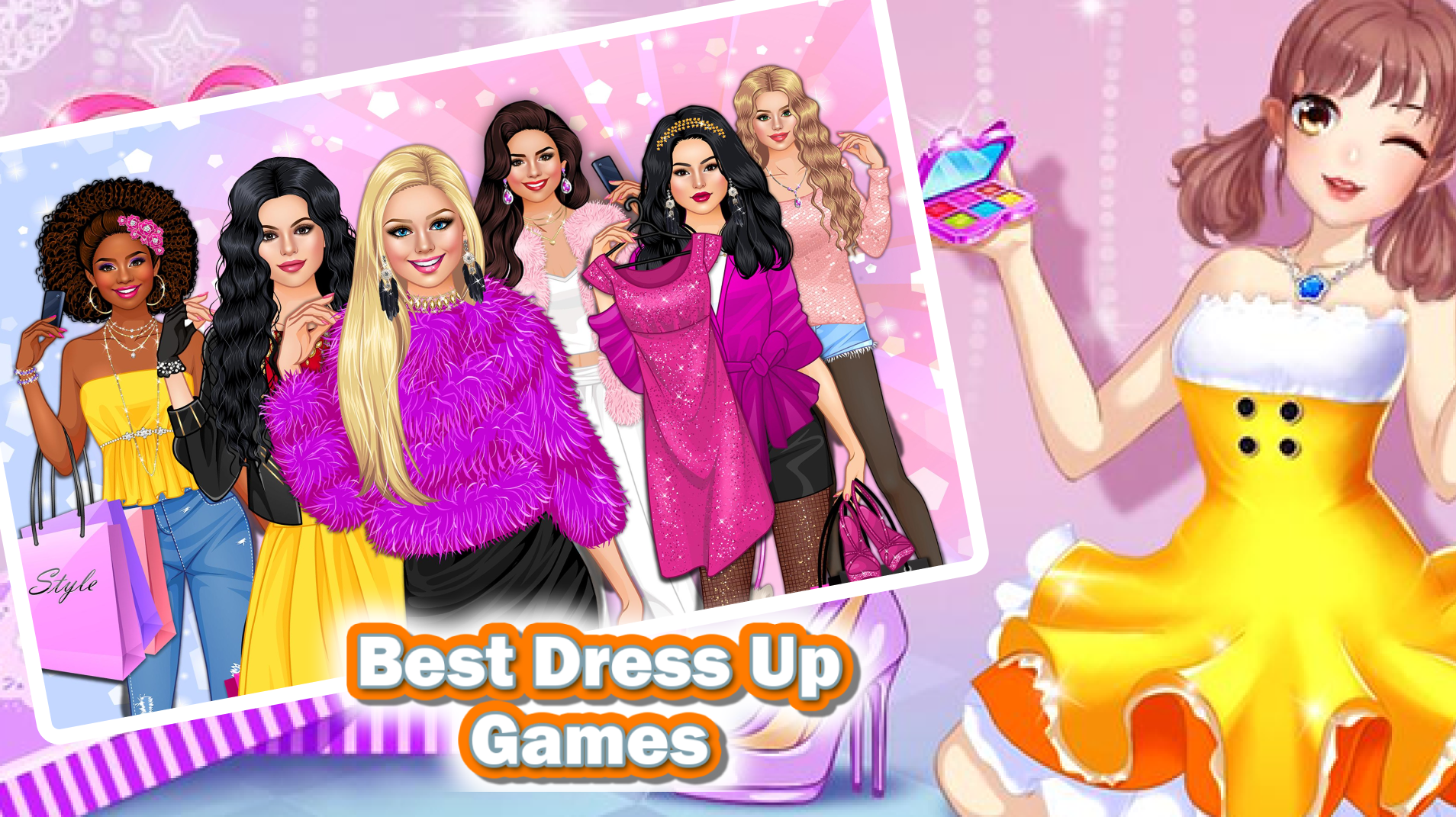 Download Girls Makeup: Dress Up Games on PC (Emulator) - LDPlayer