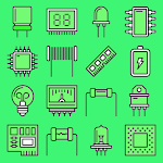 Cover Image of ダウンロード Electronics Symbol  APK
