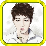 ? 2048 Song Joong Ki Game. icon