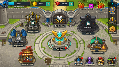 Idle Kingdom Defense  unlimited gems, money screenshot 7