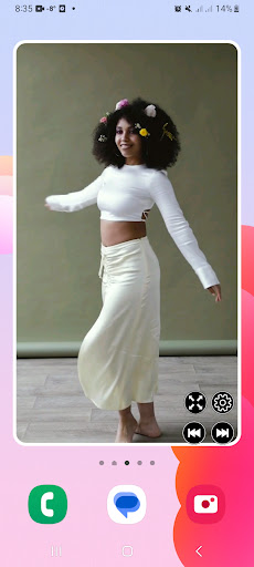 Android application Video Widget screenshort