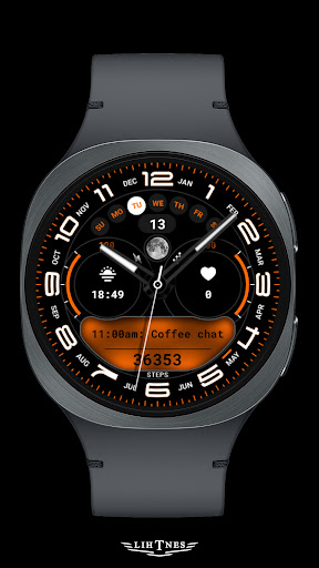 Hybrid Watch Face 012 screenshot 0