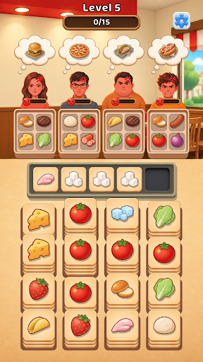 Food Merge: Cooking Puzzle screenshot